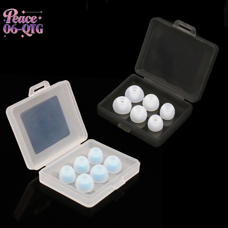 Earphone Foam Tip - New Eartips Plastic Box Earplugs Packing