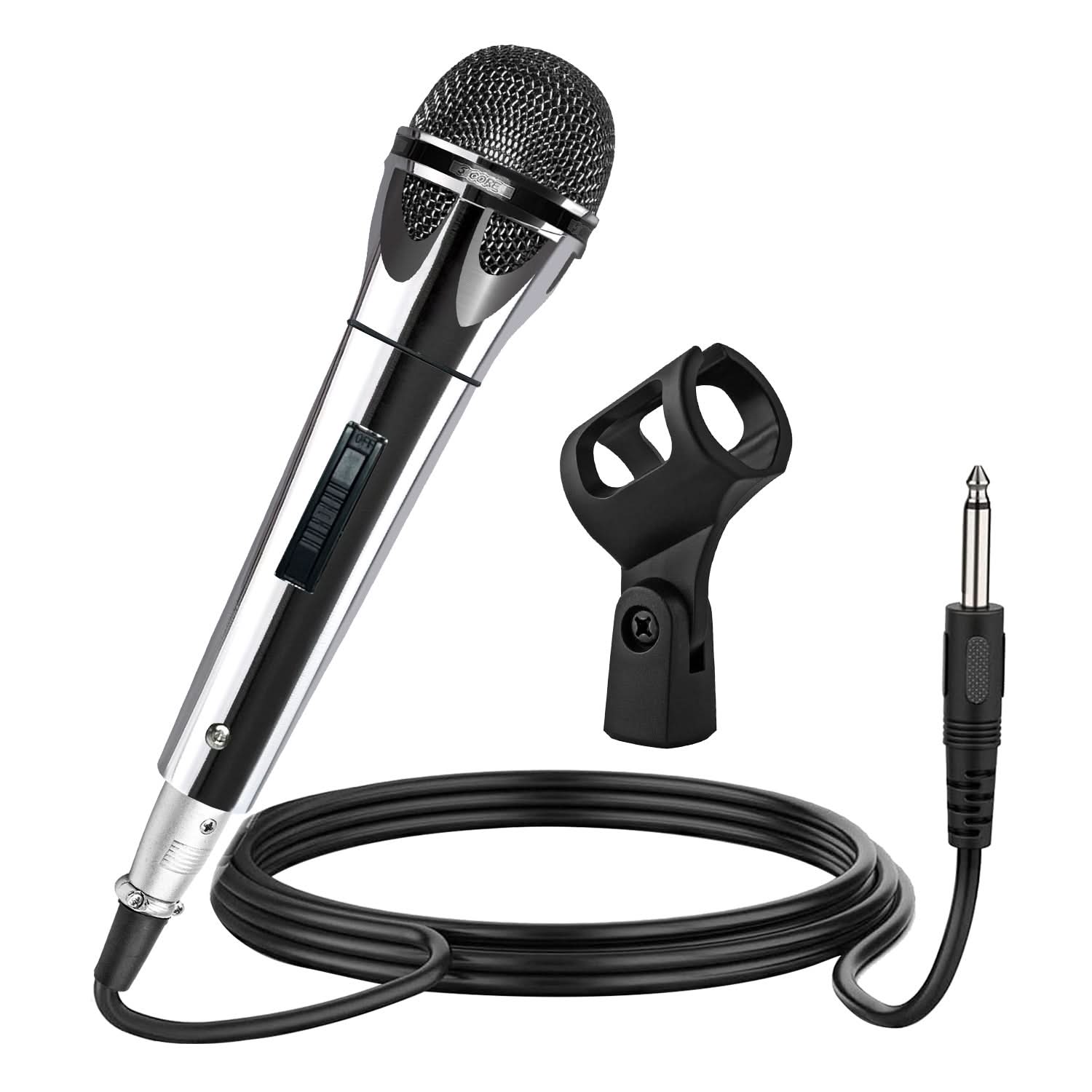 5 Core XLR Microphone Dynamic  - đánh giá và giá Shure Mic Sm58