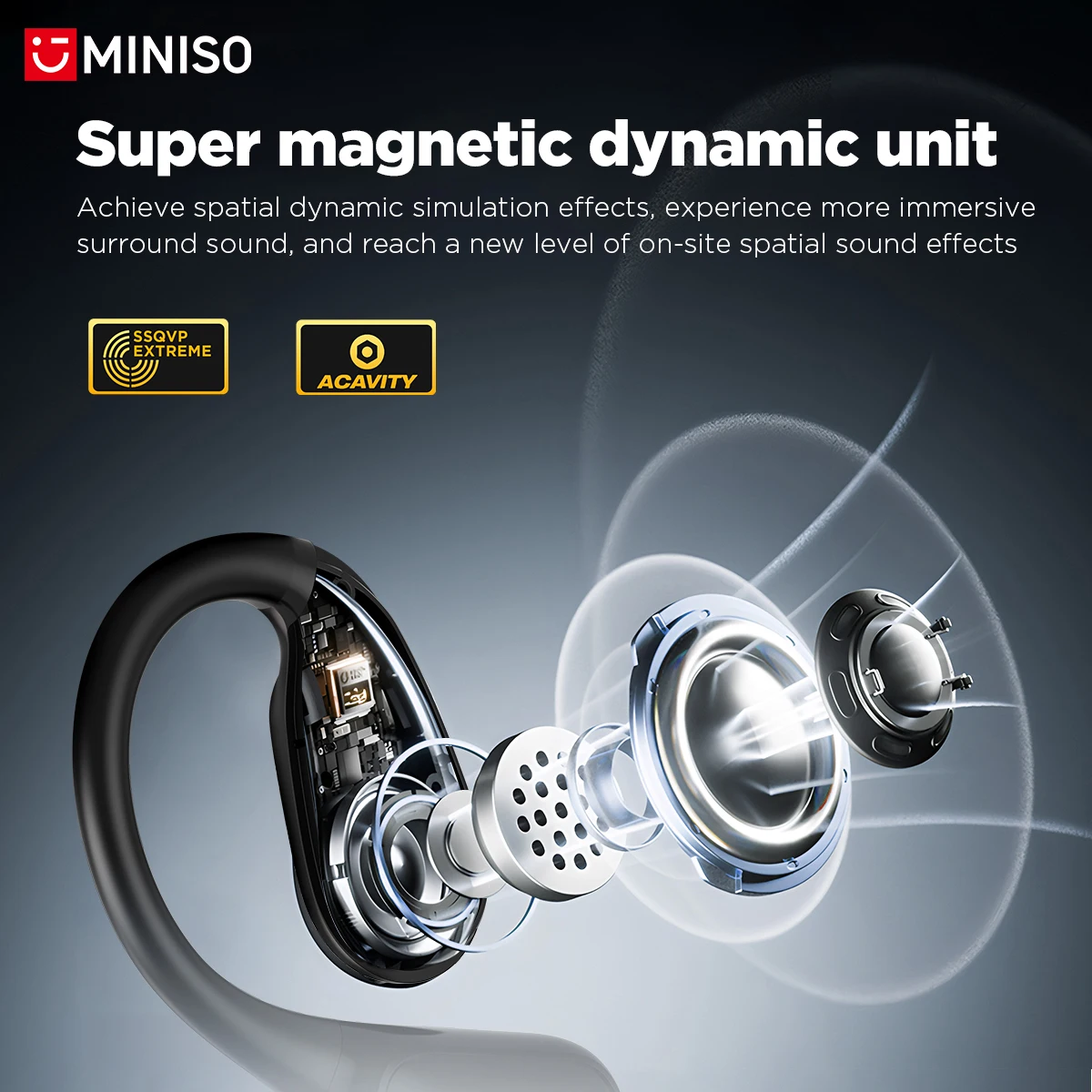 MINISO MS190 Real Time AI Voic - đánh giá và giá Bluetooth Headset On Ear