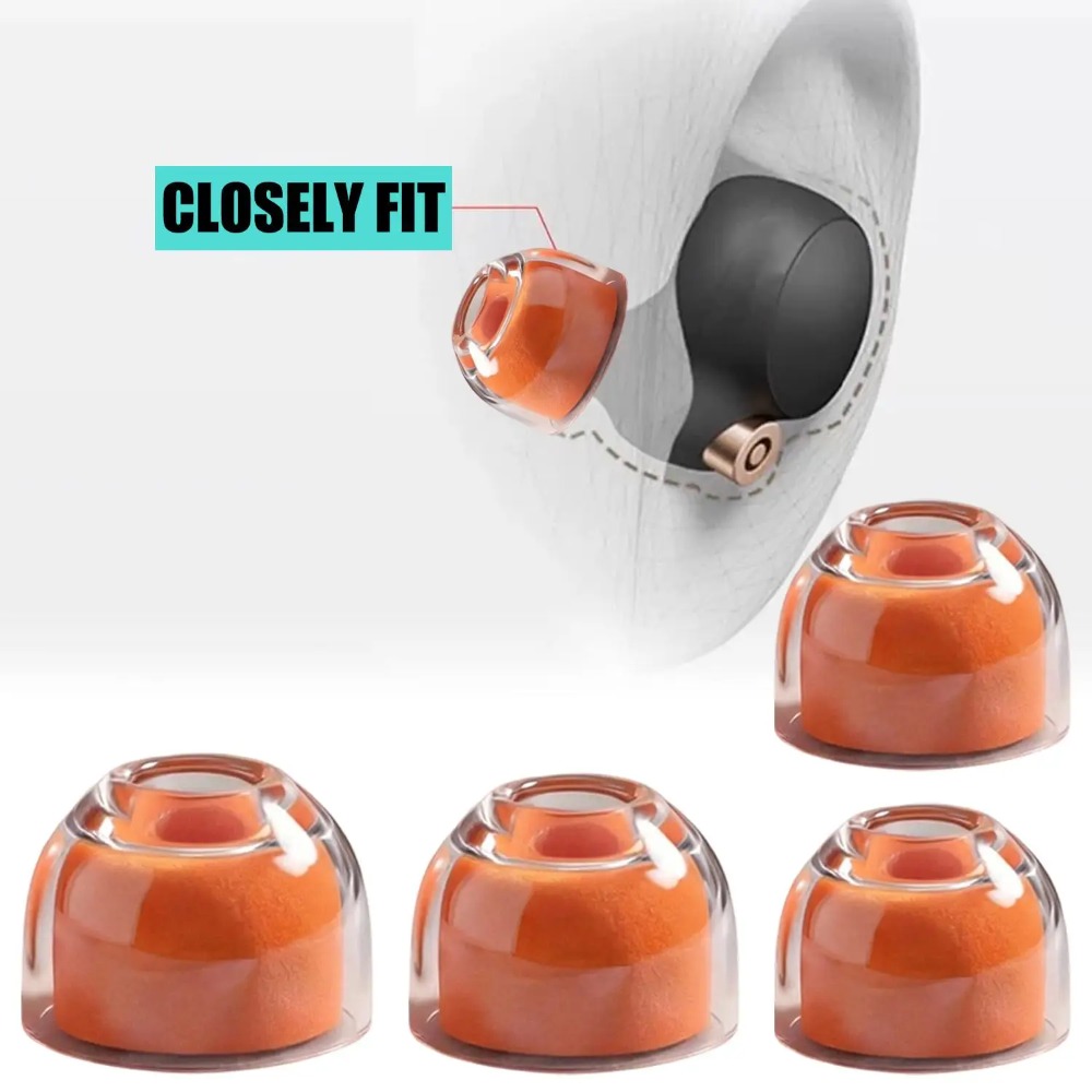 S/M/L Silicone+Memory Foam Ear - đánh giá và giá Earphone Foam Tip