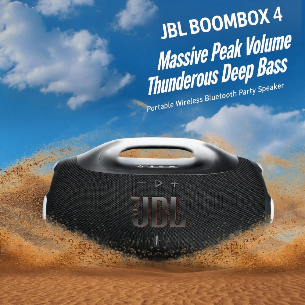 JBL Boombox 4 Wireless Heavy B - đánh giá và giá Jbl Speaker Flip 6