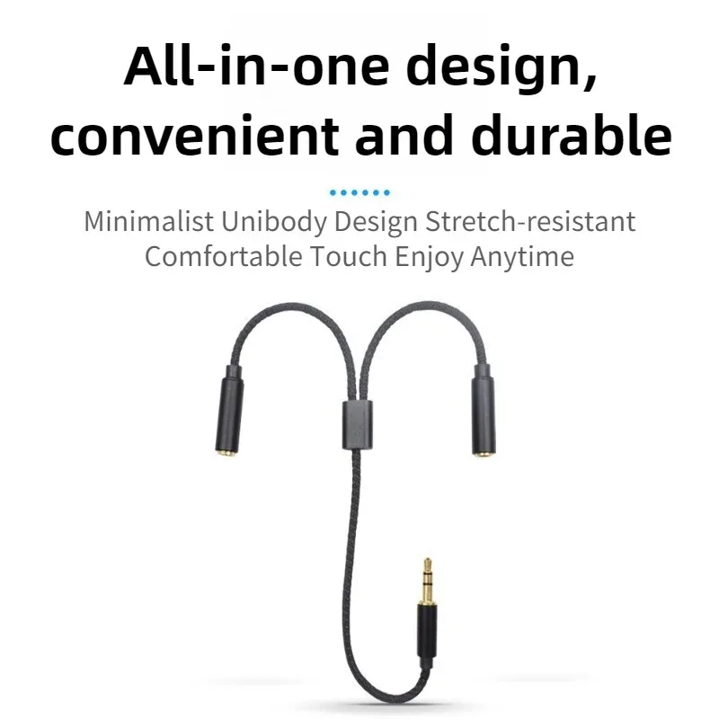 3.5mm Audio Splitter 1 Male To - đánh giá và giá Earphone Splitter Jack
