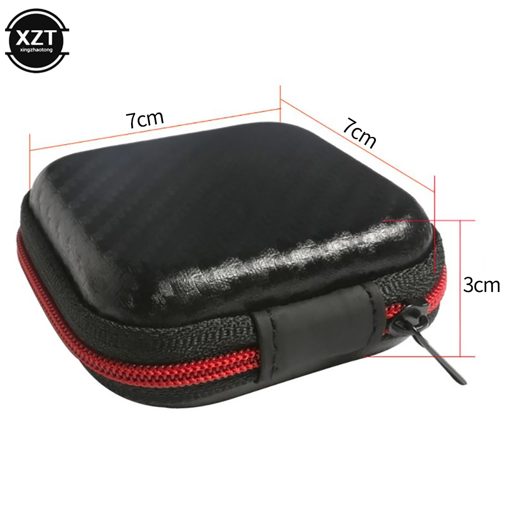 Túi đựng tai nghe mini, hộp đự - đánh giá và giá Headphone Case Hard